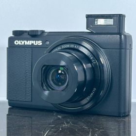 オリンパス(OLYMPUS)の【美品】OLYMPUS STYLUS XZ-10 ブラック(コンパクトデジタルカメラ)