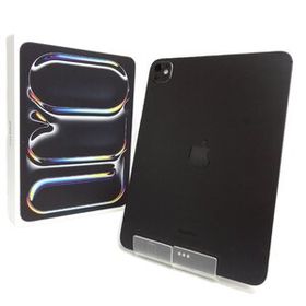 1,000～ 美品 Apple iPad Pro(M4) 2024年7月製 11インチ 256GB バッテリー最大容量100% Wi-Fi スペースブラック アイパッド タブレット ☆
