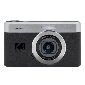 ◆KODAK Pixpro C1 ? 超コンパクトデジタルカメラ| 13MP BSI CMOS、4倍ズーム、2.8インチLCDスクリーン、LEDフラッシュ、内蔵バッテリー ? ブラック