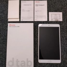 ドコモ HUAWEI dtab d-02K シルバー ジャンク品