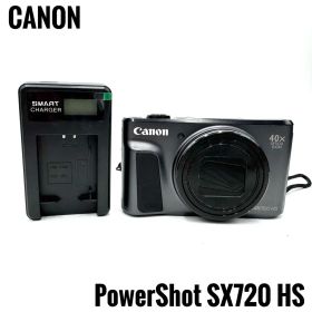 動作良好 Canon PowerShot SX720HS ブラック キャノン