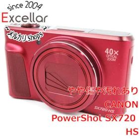 [bn:1] Canon製 PowerShot SX720 HS レッド 2030万画素