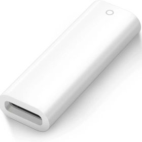 【業界新登場】Apple USB-C - Apple Pencilアダプタ iPad第10世代対応 純正代用 Apple Pencil 充電とBluet oothペアリング可能、第1世代 アップルペンシル充電専用 apple pencil アダプタ ライトニング to Type-C 変換コネクタ 予備 白い 1個