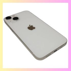 アップル(Apple)の【美品】Apple iPhone 13 256GB スターライト 箱付 ホワイト(スマートフォン本体)