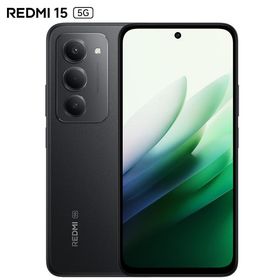 Xiaomi REDMI 15 5G Midnight Black 4G+128G ［SIMフリースマホ］ MZB0KH2JP