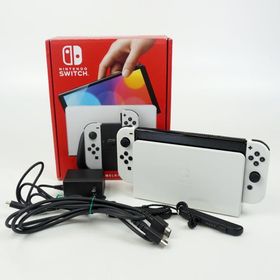 Nintendo ニンテンドー HEG-S-KAAAA Nintendo Switch ニンテンドースイッチ 有機ELモデル ホワイト 7インチ有機ELディスプレイ 64GB ゲーム機 【中古】