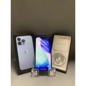 アップル(Apple)の美品 国内版 SIMフリー iPhone13 Pro 256GB シエラブルー色(スマートフォン本体)