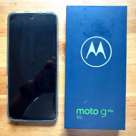 【美品】moto g53y 5G ブラック 初期化済 SIMフリー 完品