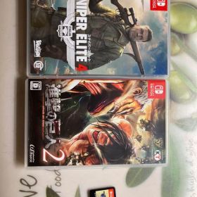 スナイパーエリート4 進撃の巨人2 モンスターハンターライズ 3点セット