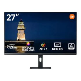 ◆【2026最新】シャオミ Xiaomi モニターA27Qi 2026 ディスプレイ 27インチ フルHD 2K QHD画質 2560x1440 120Hz 100%広色域 300nitsの高輝度 DCI-P3 95% 8ビット DC減光低ブルーライト アイケ