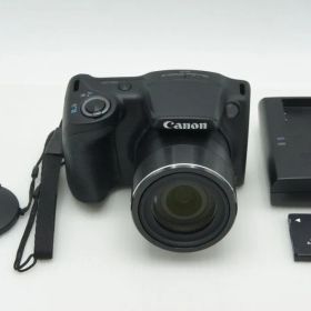 美品 Canon キヤノン PowerShot SX420 IS コンパクトデジタルカメラ ブラック 260305i