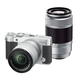 中古 １年保証 美品 FUJIFILM X-A3 ダブルズームレンズキット シルバー
