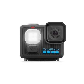 GoPro LIT HERO アクションカメラ 4K LEDライト内蔵 軽量93g 防水 2倍スローモーション 着脱が簡単なマグネット式マウント 内蔵バッテリー CHDHF-132-JPs