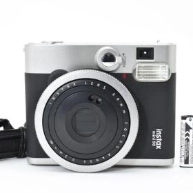 【美品/動作確認済】FUJIFILM instax mini 90 シルバー