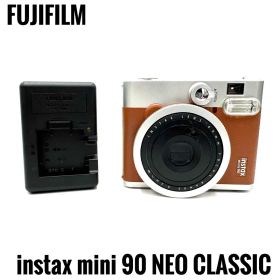 美品 FUJIFILM instax mini90 ネオクラシック ブラウン
