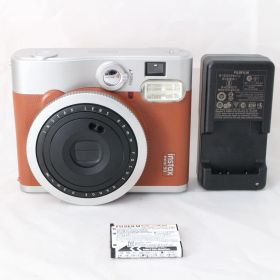 ☆美品☆ 富士フイルム FUJIFILM チェキ instax mini 90 ネオクラシック ブラウン INSTAX MINI 90 BROWN #4365