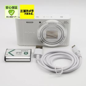 【美品】 SONY Cyber-shot DSC-WX350 ホワイト 光学20倍 デジタルカメラ #0630304