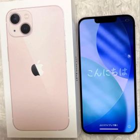 iPhone13 128GB ピンク SIMフリー 箱付き 付属品あり