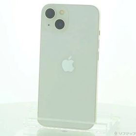 ソフマップ 〔中古品〕 iPhone13 128GB スターライト MLND3J／A SIMフリー 〔ネットワーク利用制限▲〕【247】