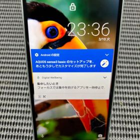 AQUOS SENSE3 BASIC au SHV48