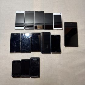 Xperia Androido スマートフォン 14台まとめ売り ジャンク