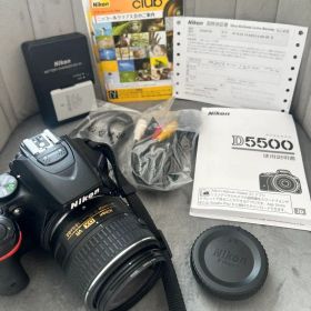Nikon D5500 一眼レフカメラ 18-55mmレンズ付き