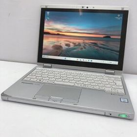 タッチパネル搭載 WQHD搭載 Panasonic Let'snote CF-RZ6 CF-RZ6RDRVS Core i5-7Y57 8GB M.2 SSD 256GB Windows11 Pro 10.1インチ T021760
