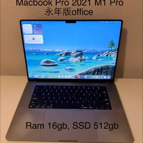 Macbook Pro 2021 16インチ M1 Windows 11 Pro