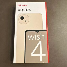 docomo AQUOS wish 4 nanoSIM ホワイト
