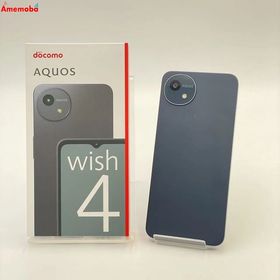 AQUOS wish4 4GB/64GB ブラック SH-52E docomo版SIMフリー 新品同