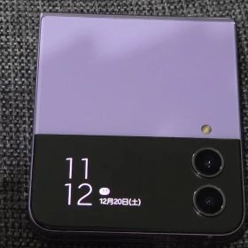 Samsung Galaxy Z Flip 4 パープル 本体 docomo美品