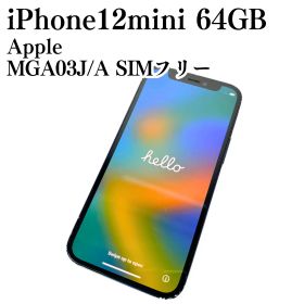 Apple iPhone12 mini SIMフリー MGA03J/A 64GB 82％ 動作確認済み