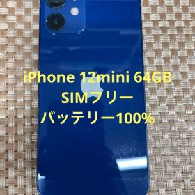 iPhone 12mini 64GBブルーSIMフリー【9266】