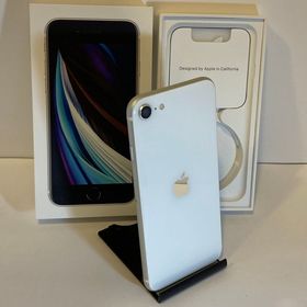 ジャンク☆iPhone SE2 64GB Softbank版SIMフリー 外装美★電池非純正100％