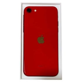 【ジャンク】iPhoneSE2 64GBレッド(付属品、ケーブル未使用)