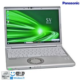 顔認証 Wi-Fi6 Panasonic Let's note SV9 第10世代 Core i5 10310U M.2SSD256G メモリ8G Webカメラ USBType-C Windows11