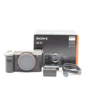 ショット数15,876枚★極上品★ SONY フルサイズ ミラーレス一眼カメラ α7C ボディ(レンズなし) シルバー ILCE-7C S No.C02712