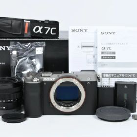 【ほぼ新品】 SONY α7C ILCE-7CL レンズキット 《ショット数4》