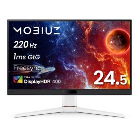 ゲーミングモニター(24.5インチ/Full HD/220Hz/1ms/HDR EX251 MOBIUZ 400/スピーカー(2.5W×2)搭載/FreeSync/輝度自動調整(B.I.+ BenQ Gen2)搭載) ベンキュージャパン