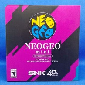 未開封 ネオジオミニ インターナショナル SNK 40th 未使用 NEOGEO mini INTERNATIONAL 海外版 メタルスラッグ KOF サムライスピリッツ