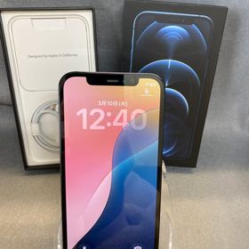 美品 国内版 SIMフリー iPhone12Pro 256Gブルー色