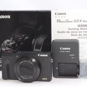 ★3/17 20,000円値引き★【元箱、保証書付き良品】 キャノン PowerShot G5 X Mark II ブラック