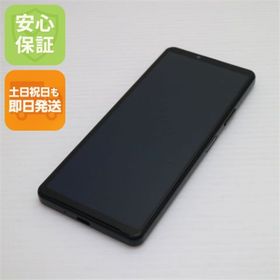 エクスペリア(Xperia)の超美品 Xperia 10 IV SOG07 ブラック M999(スマートフォン本体)