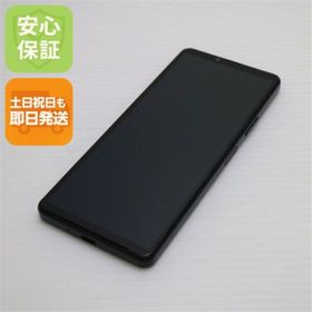 エクスペリア(Xperia)の超美品 Xperia 10 IV SOG07 ブラック M999(スマートフォン本体)