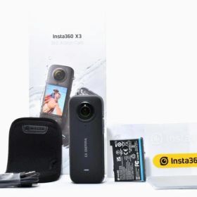 ■ ほぼ新品 ■ インスタサンロクマル Insta360 X3《元箱・動作良好》