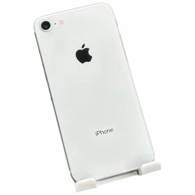 安心保証付き 中古品 iPhone 8 64GB シルバー SIMフリー バッテリー77% A67