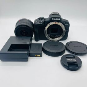 ほぼ新品Canon ミラーレス一眼カメラ EOS R50 標準ズームレンズキット