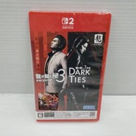 １円スタート 龍が如く 極3/龍が如く3外伝 Dark Ties 任天堂 スイッチ2 未開封品 《4413