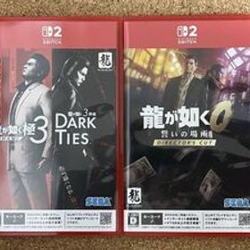☆即決！ 美品 龍が如く 極３ / 龍が如く３外伝 Dark Ties & 龍が如く0 誓いの場所 Director’s CUT 2本セット☆残1