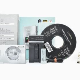 【外観美品・完動品】Canon IXY 3 シルバー PC1736 エモい写真が撮れる 1010万画素 極薄スクエアボディ 光学12倍ズーム キャノン デジカメ フルHD動画 コンパクトデジタルカメラ